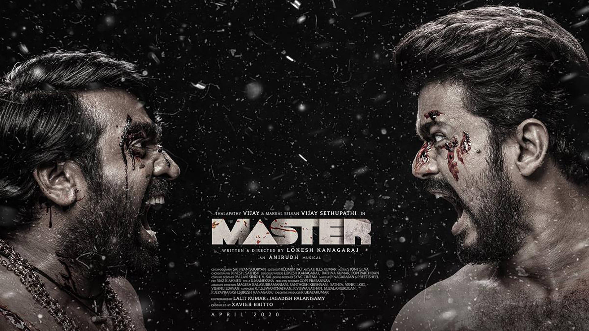 Master Vijay 4k Wallpaper