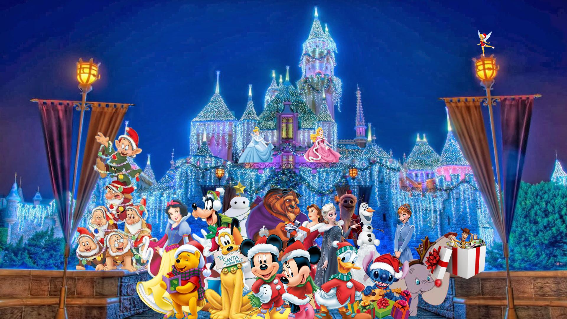 Disneyland Christmas Wallpaper By Thekingblader995