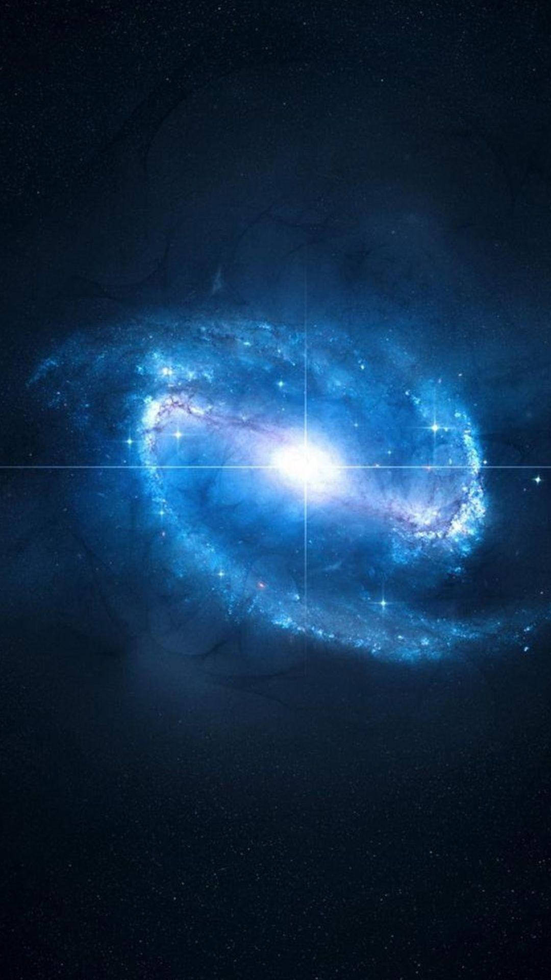 Blue Galaxy Wallpaper