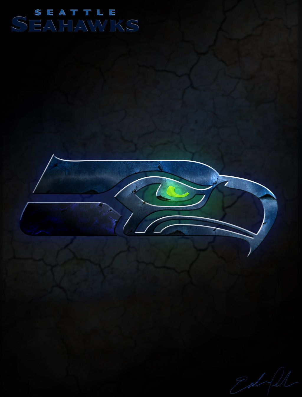 Seahawks Logo Wallpaper Seattle seahawksby erikfish Seattle