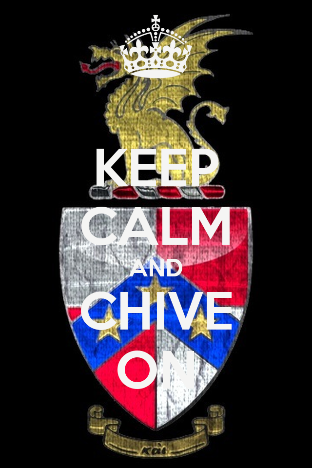 KEEP CALM AND CHIVE ON   KEEP CALM AND CARRY ON Image Generator