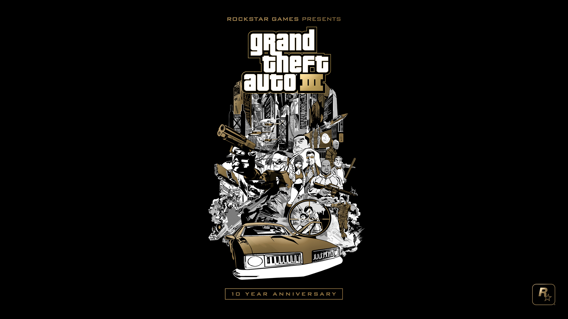 Grand Theft Auto Iii Years Annivesary Wallpaper Worknews