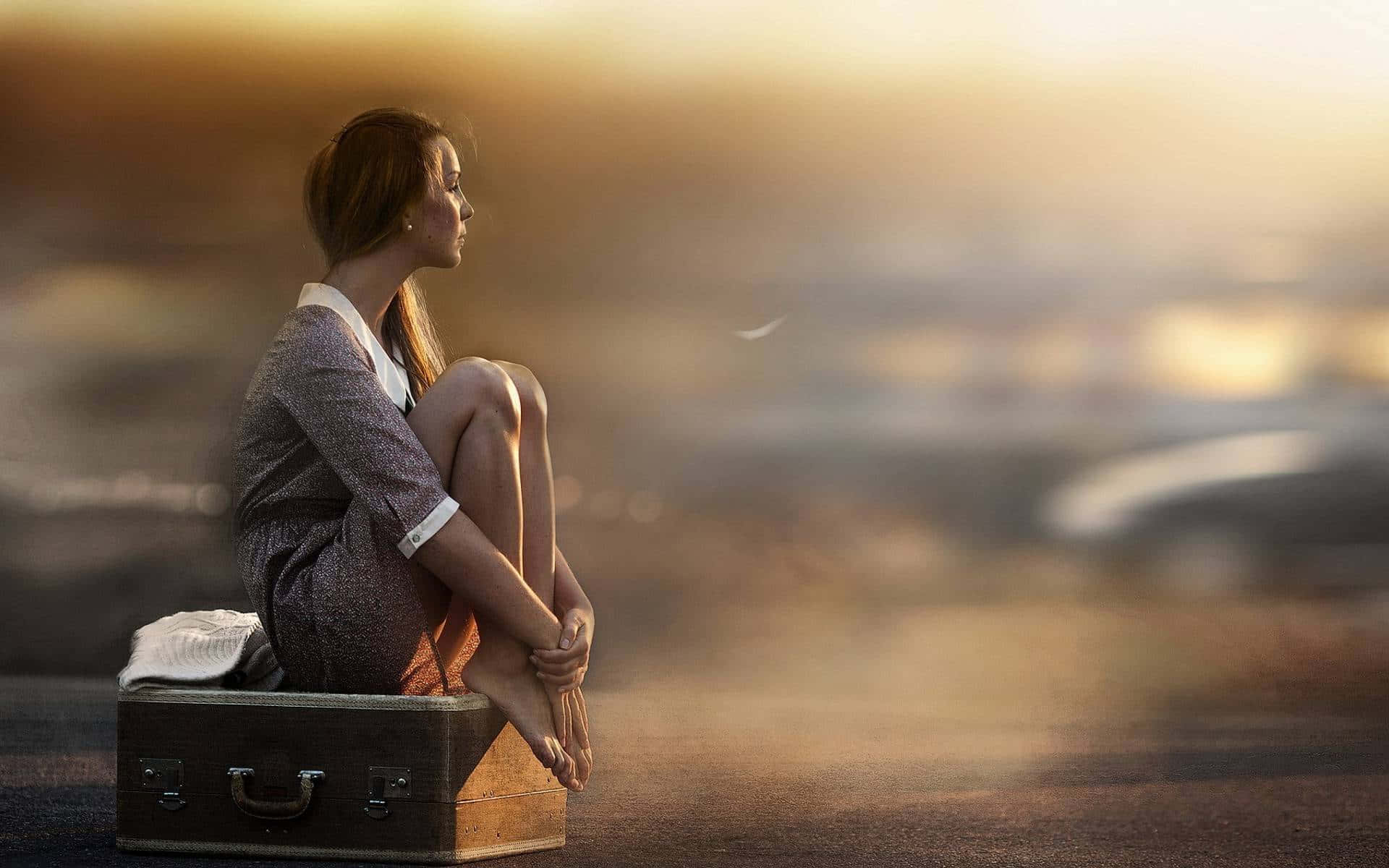 Sad Woman Picture Wallpaper