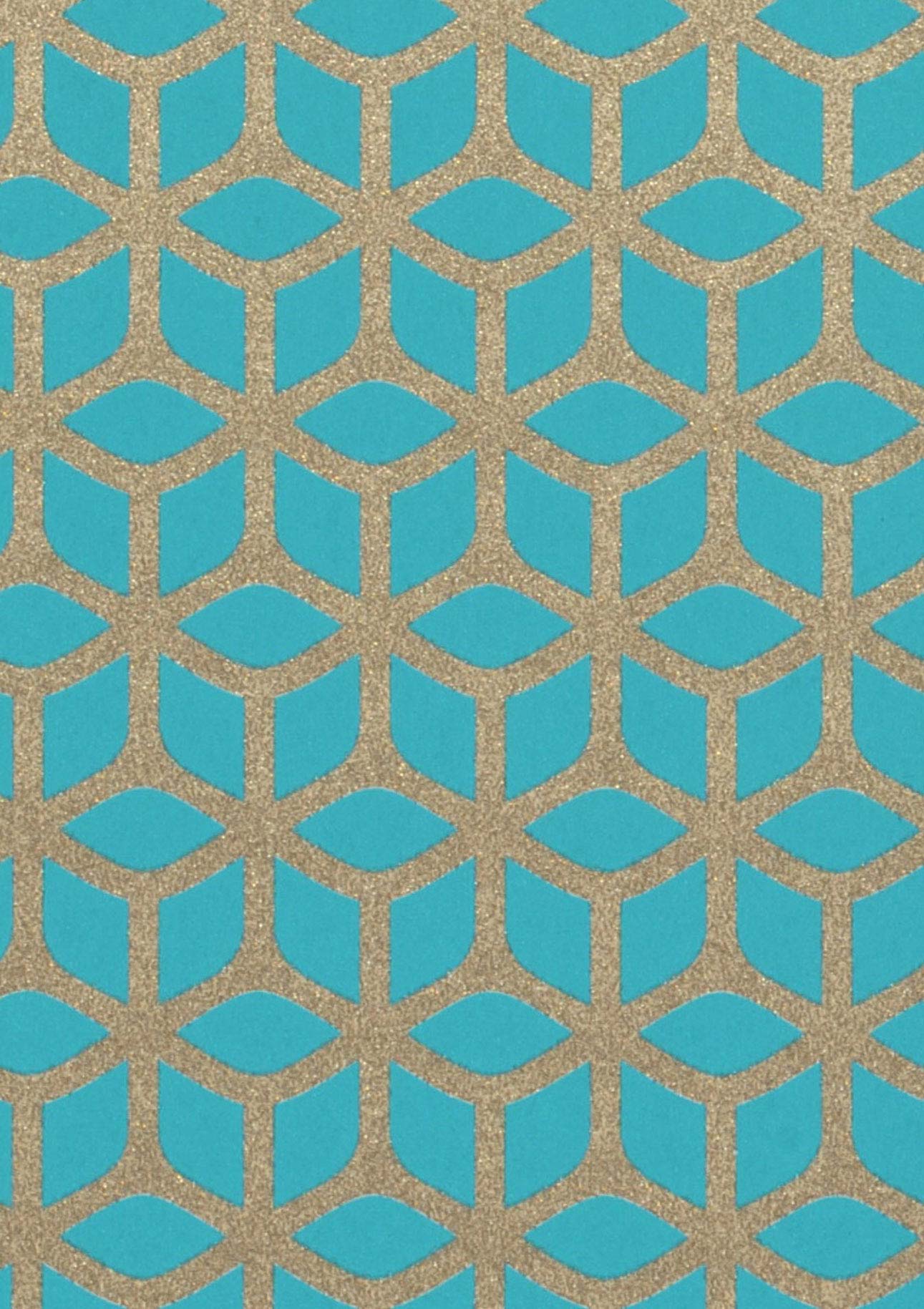Zelor Turquoise Wallpaper Additional From