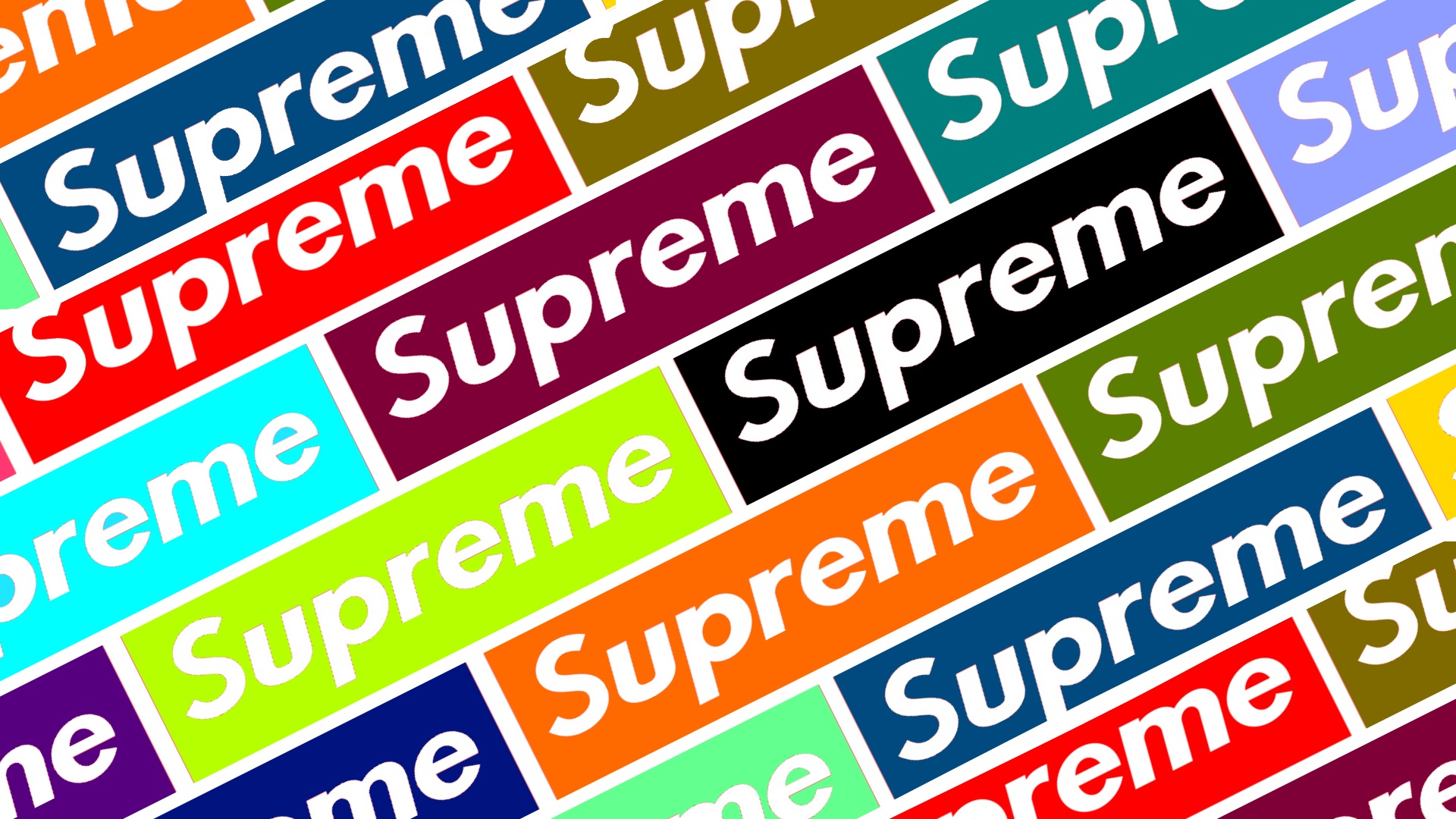 Colorfull Supreme Wallpaper v2 By Elegantplex