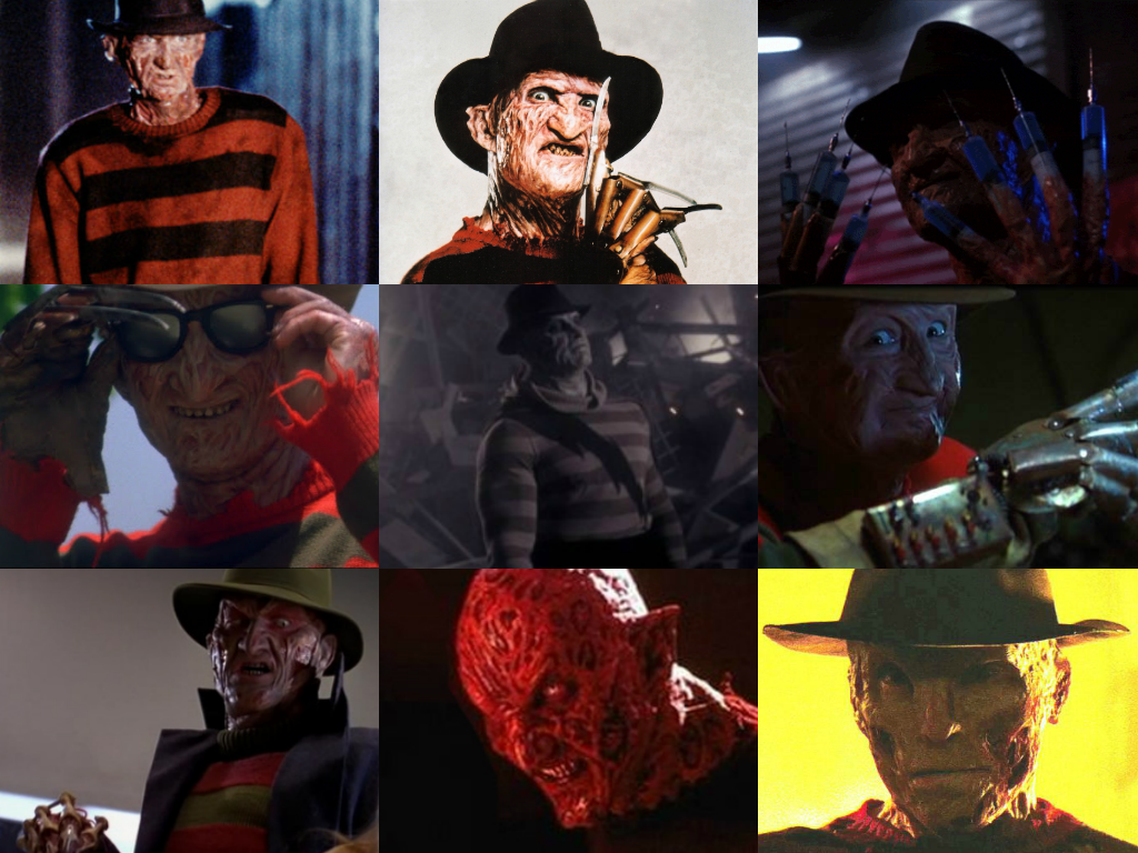 Evolution Of Freddy Krueger by HalloweenLover316 on