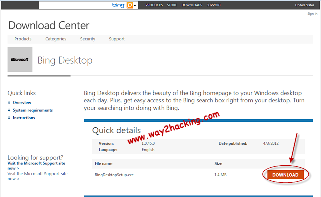 How To Set Bing S Home Background As Your Desktop Wallpaper Daily