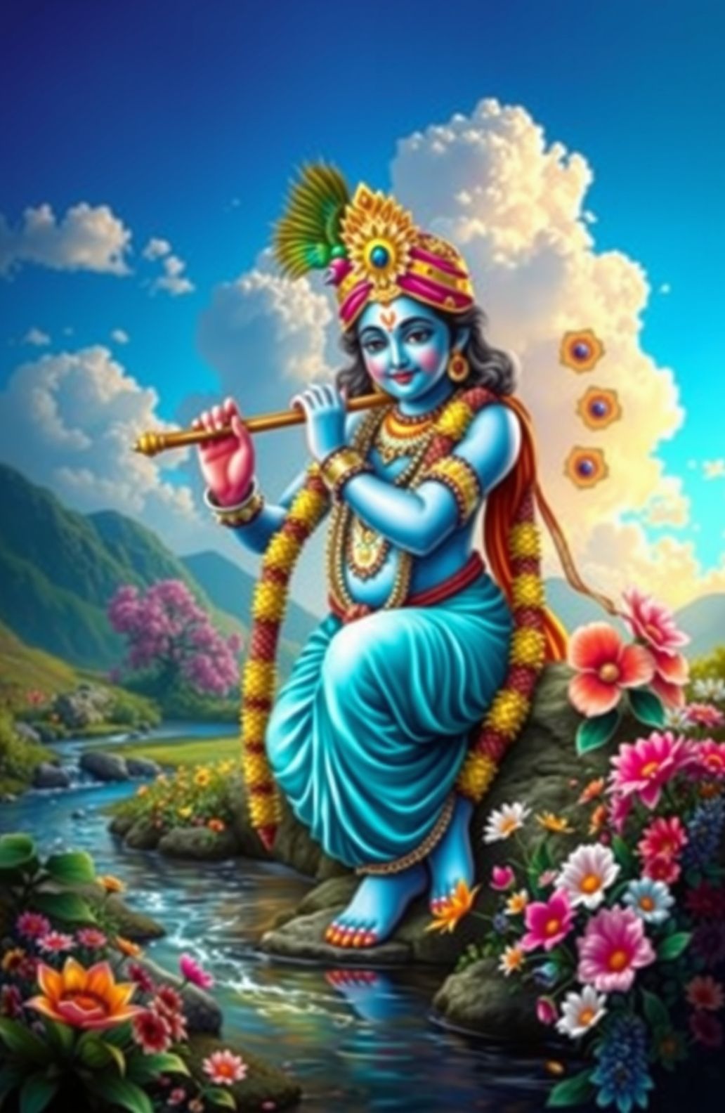 Lord Krishna Wallpaper HD