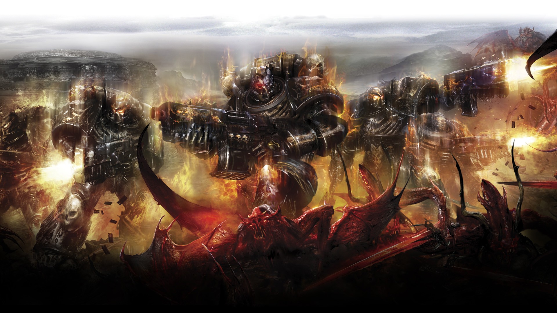 Warhammer 40k Wallpaper Chaos Space Marine