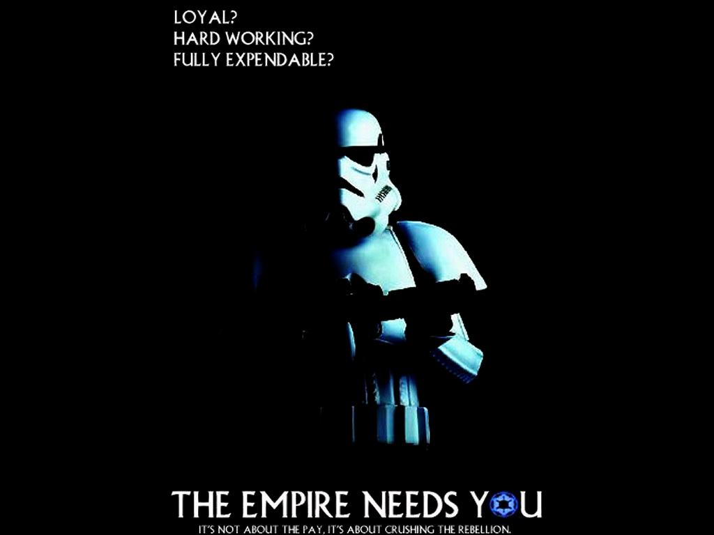 Star Wars Wallpaper The Empire Needs You Jpg X