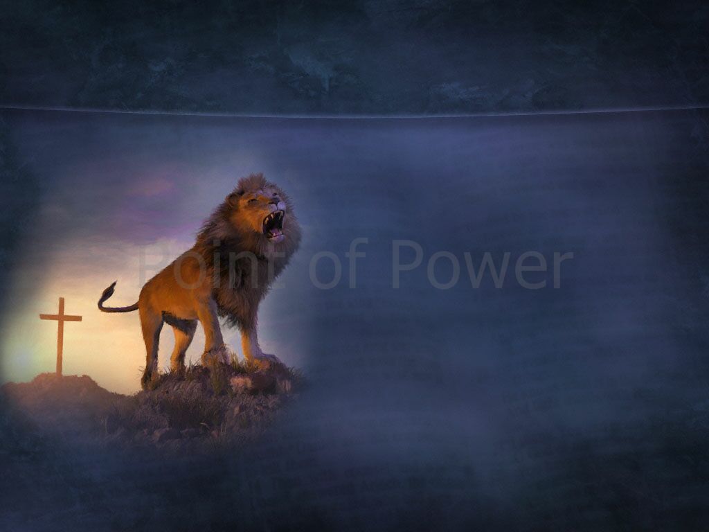 The Lion Of Judah With Scripture HD Wallpaper This