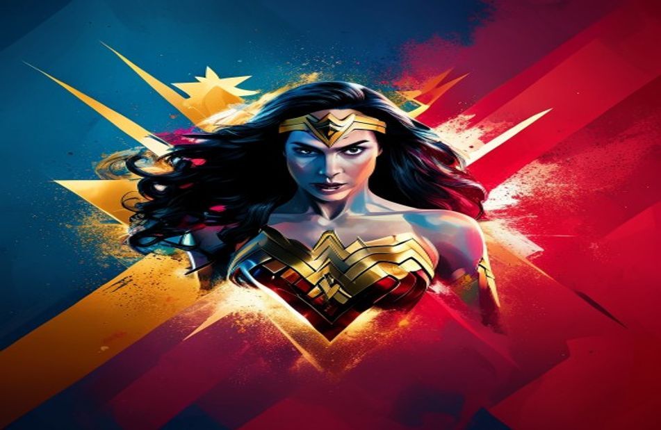 Wonder Woman Logo Wallpaper