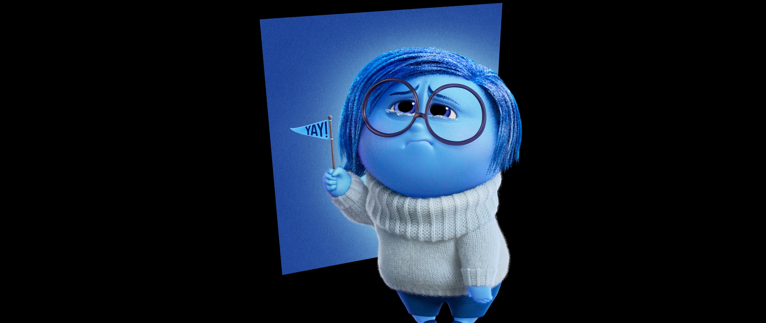 Sadness In Inside Out 8k Wallpaper