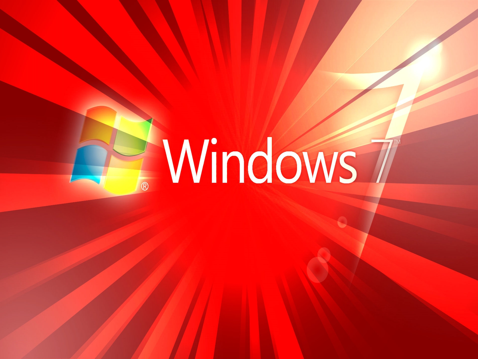3d Wallpapers Windows 7 Red Background Wallpaper HD 10112 1920x1200