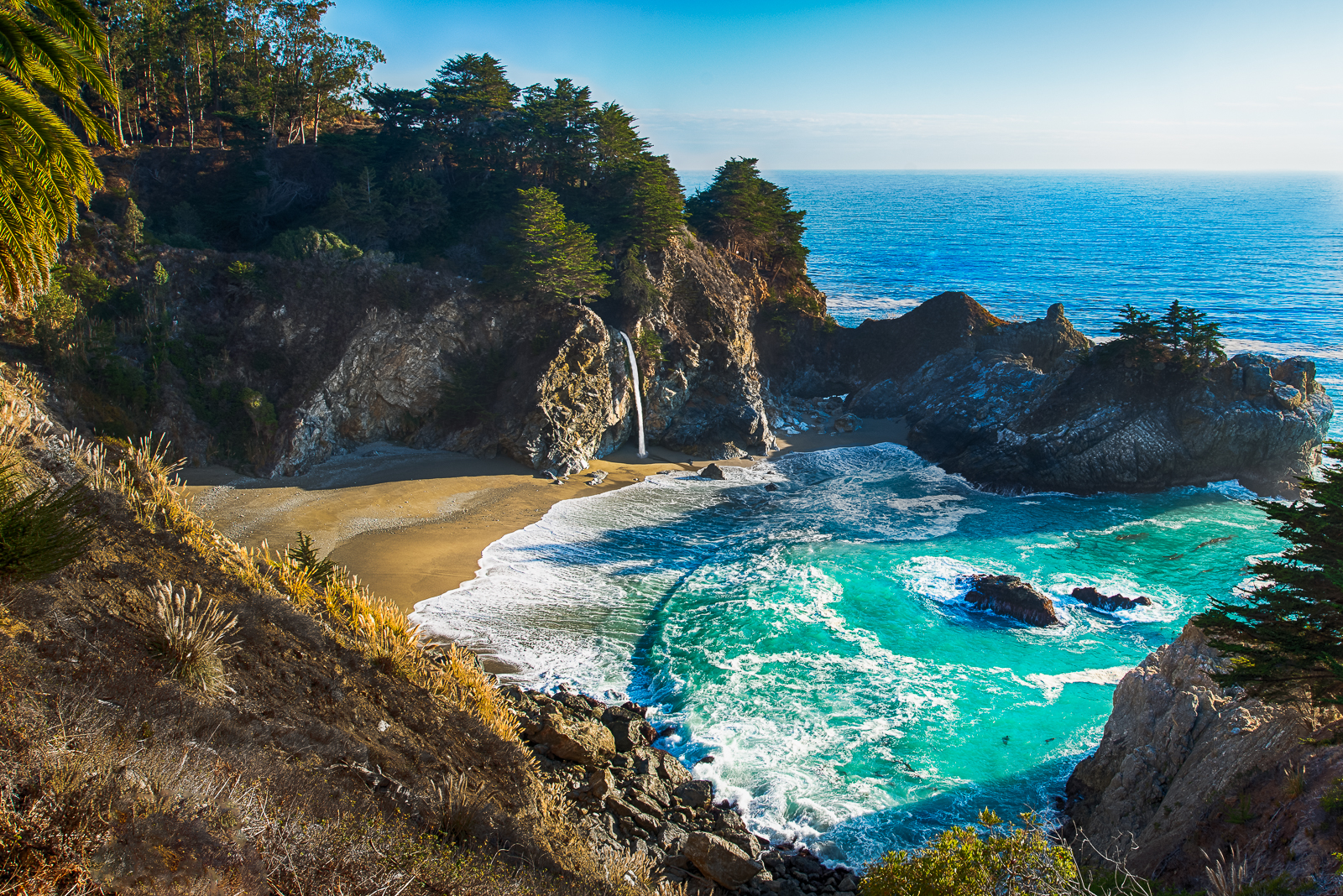 Bay Big Sur California By Alierturk