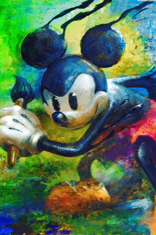 epic mickey background