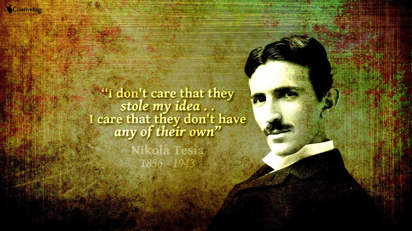 Nikola Tesla Wallpaper Top Background