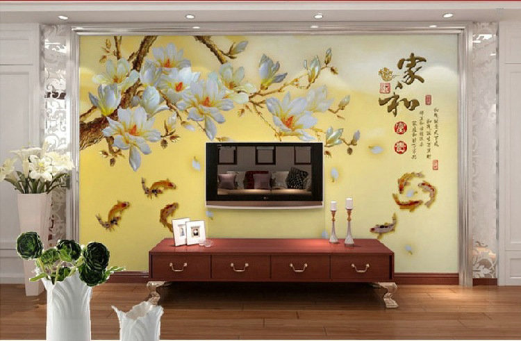 and silver 1 Square meter wall painting wallpaper circle wallpapers