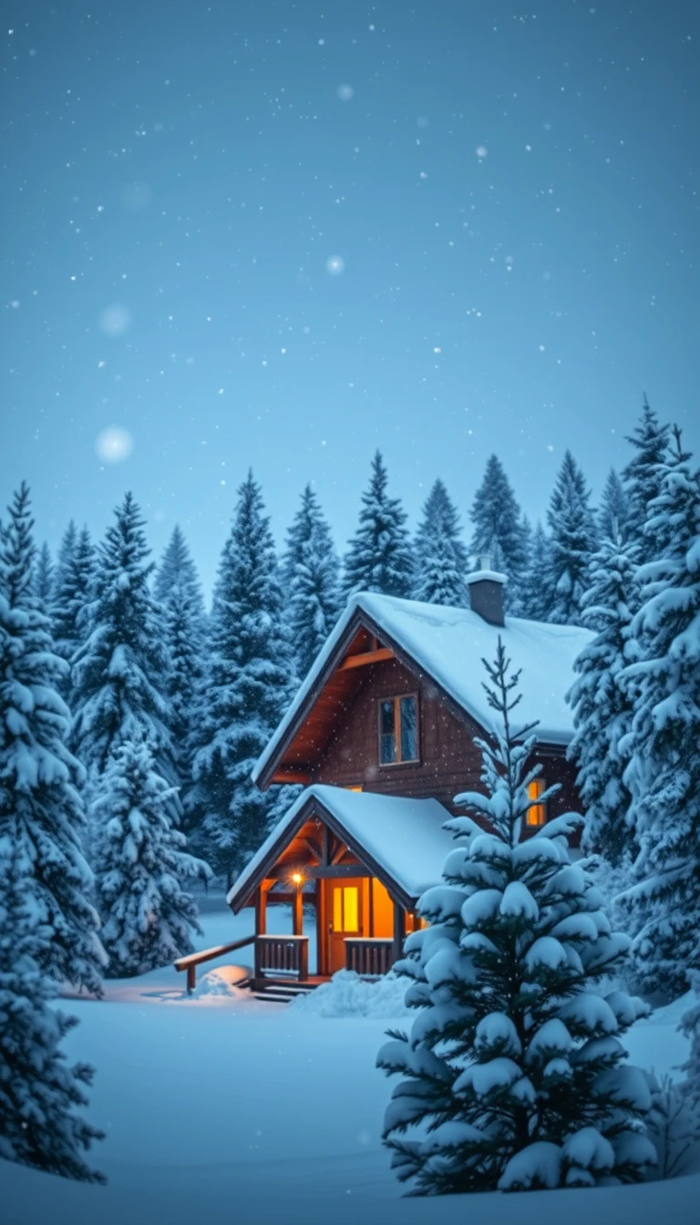 Live Snow Falling Wallpaper