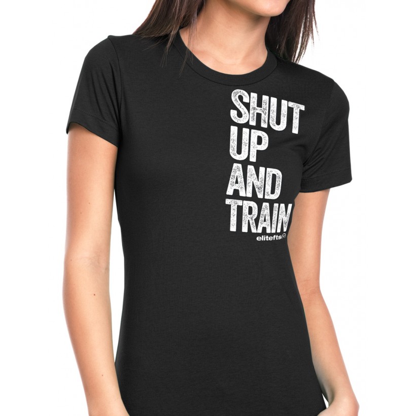 Home Girl Shut Up And Train Next Level Tee