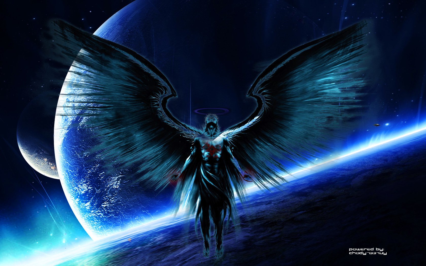 1024x762 / red suicide weapons fantasy art warriors archangel angel wings  war wallpaper - Coolwallpapers.me!