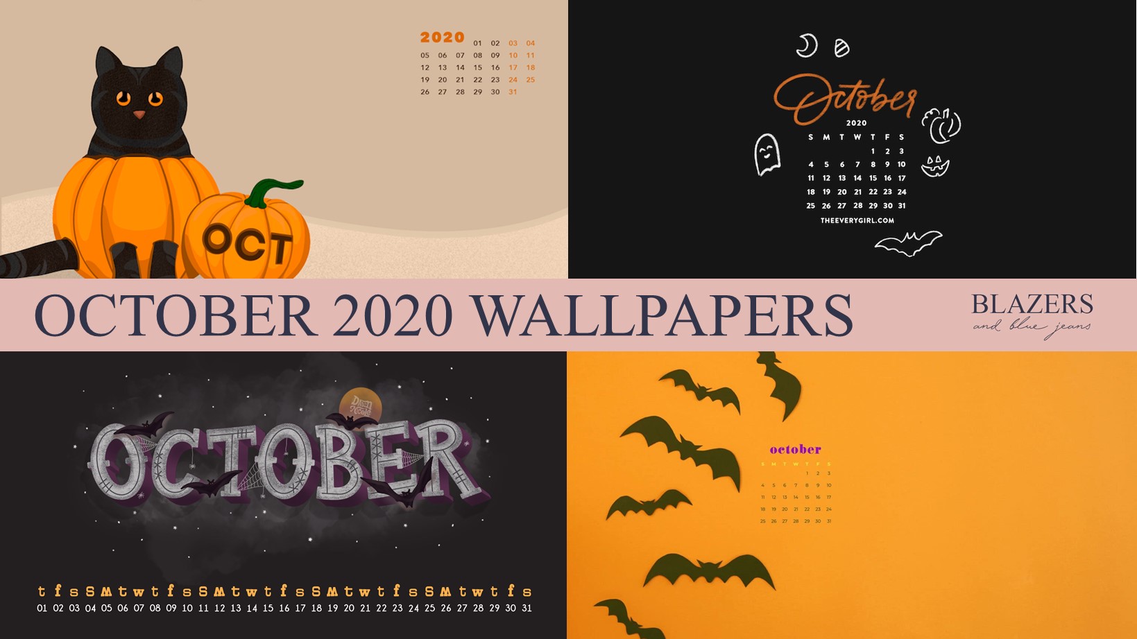 Halloween Wallpaper Blazers And Blue Jeans