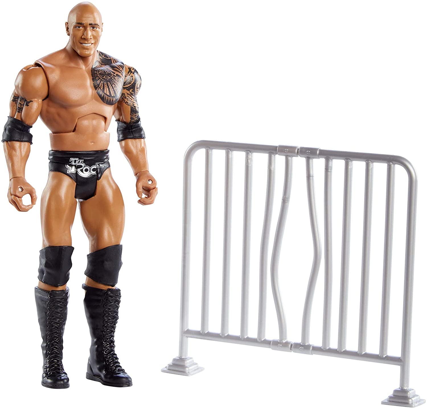 Amazoncom WWE Wrekkin The Rock 6 inch Action Figure with Pull 1500x1437