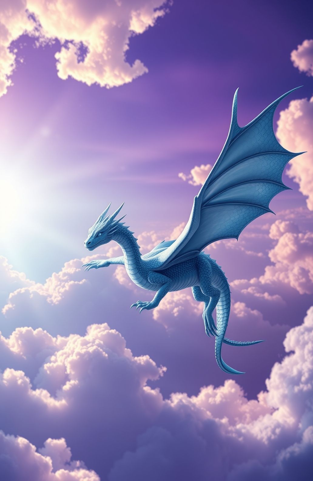 Blue Dragon Wallpaper Hd