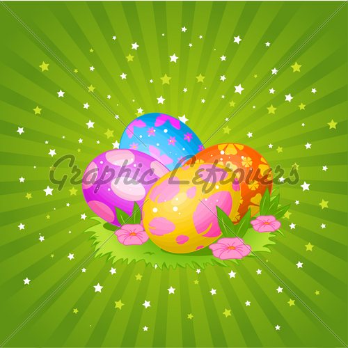 Pictures Painting Easter Colorful Background Animated Holidays