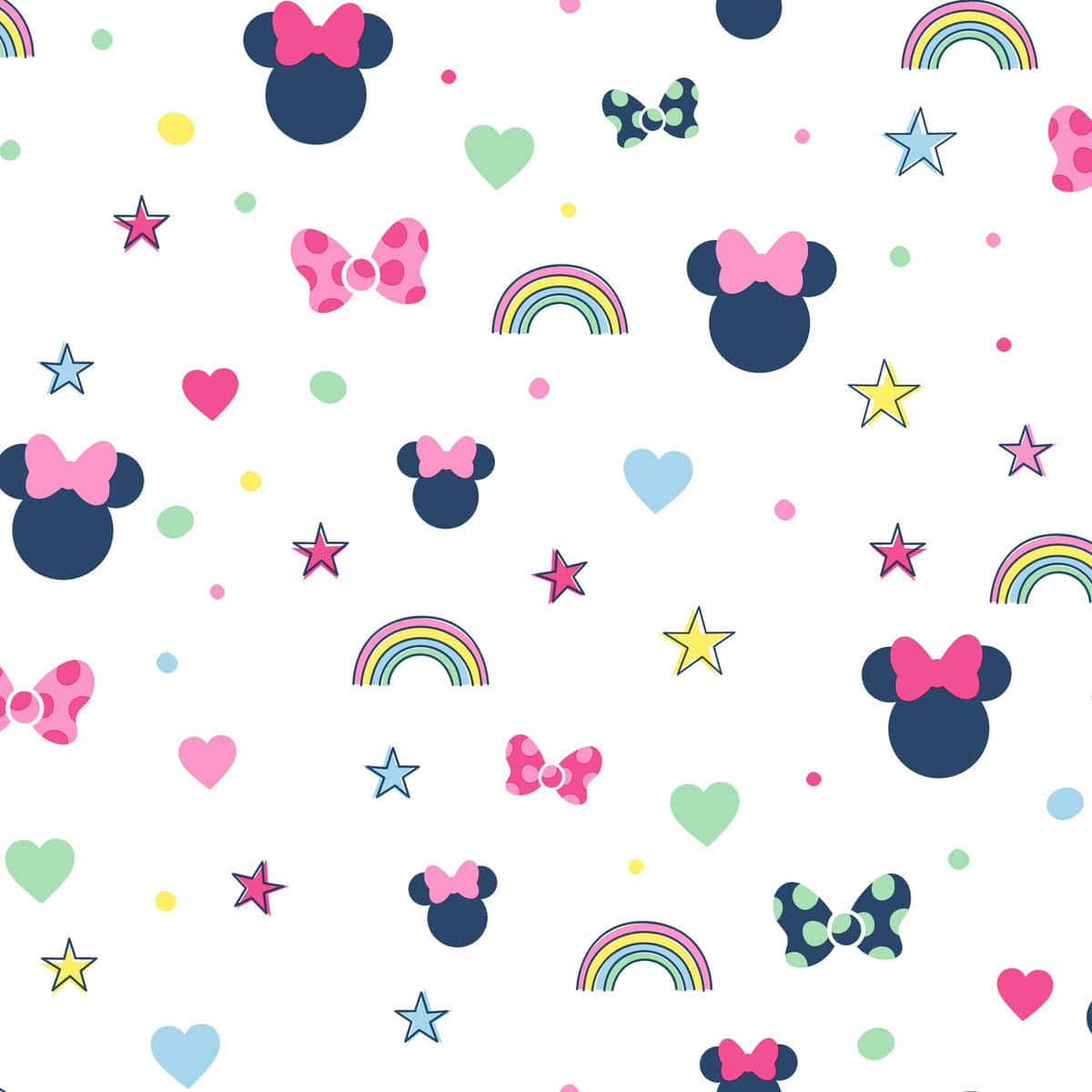 Minnie Mouse Pink Wallpaper