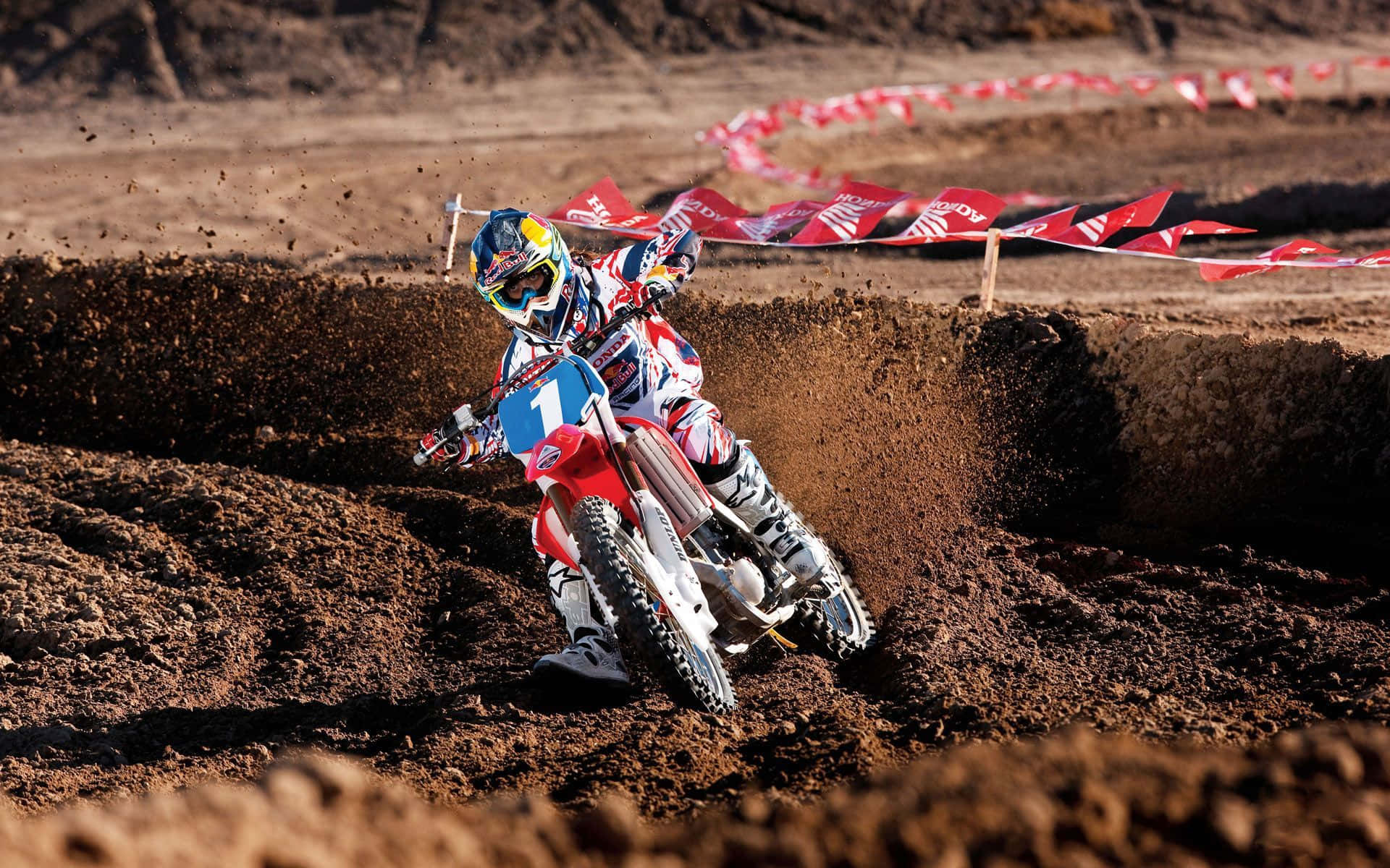 Honda Dirt Bike Wallpaper