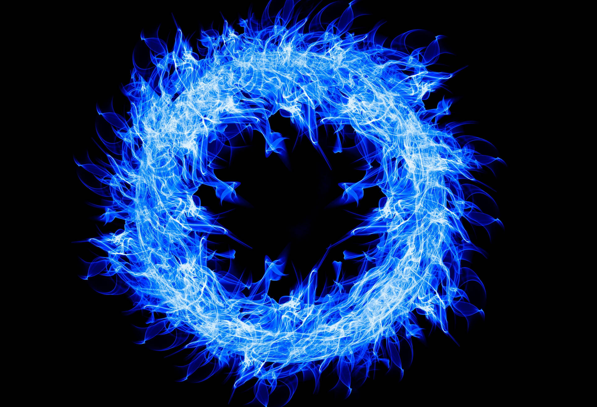 Blue Flame Wallpaper