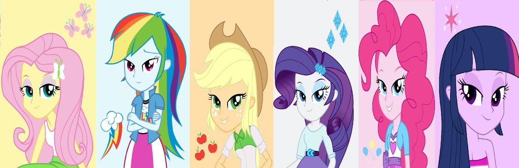 My Little Pony Equestria Girls Wallpaper By Rainbowdash22100 On
