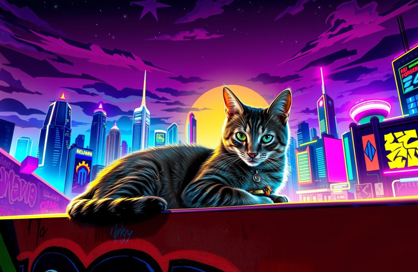 Cool Cat Hd Wallpaper
