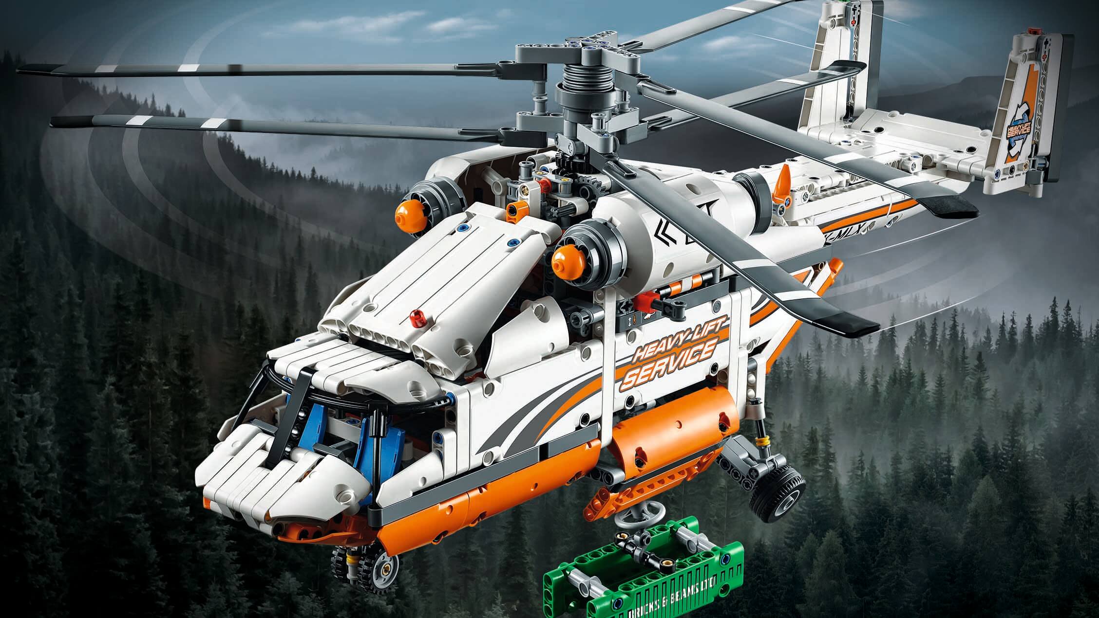 Heavy Lift Helicopter Wallpaper Activities Technic Lego