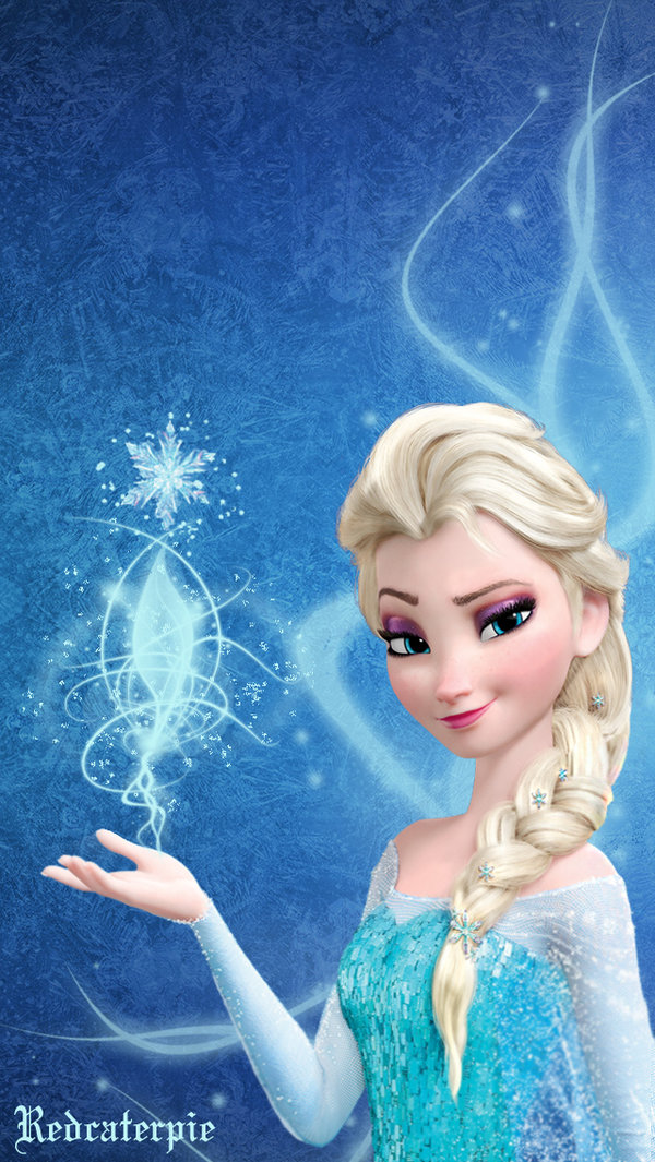 Frozen Elsa iPhone Wallpaper by Redcaterpie on