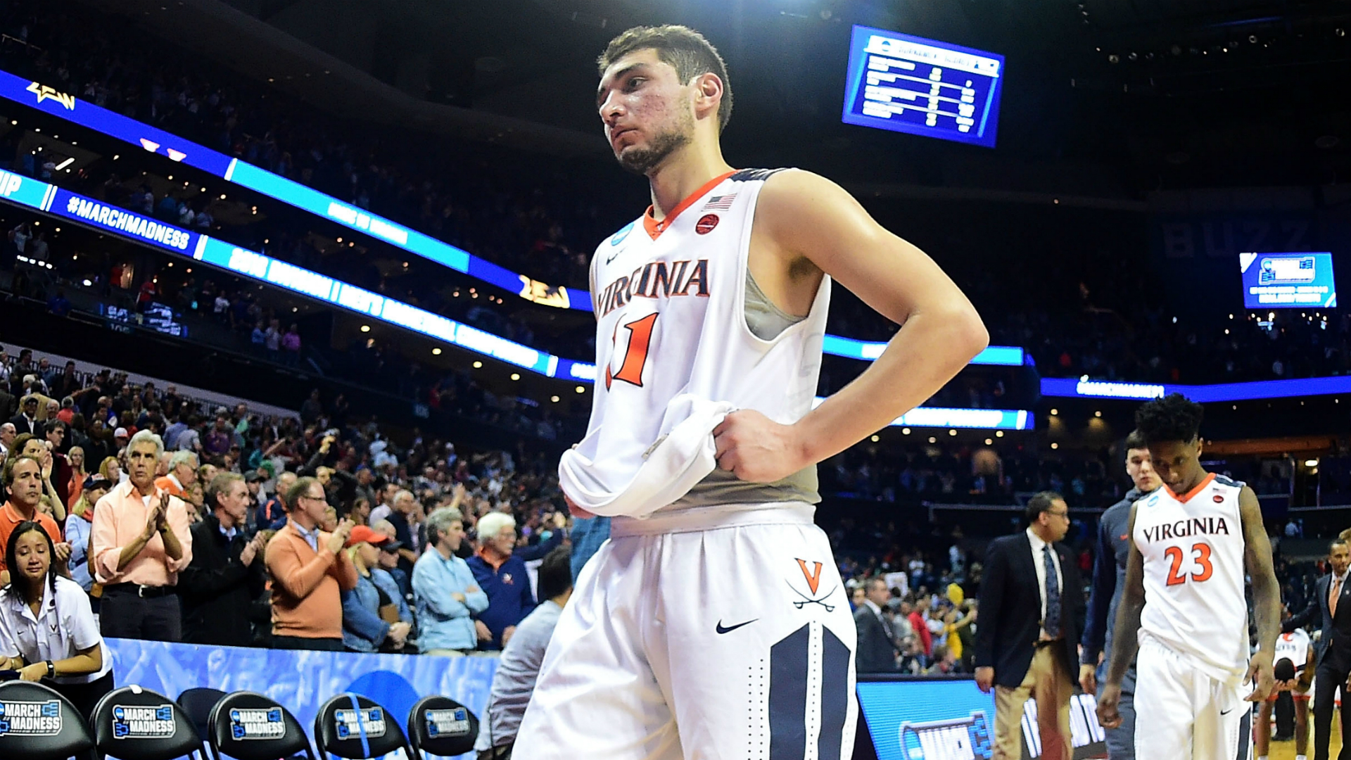 Virginia S Ty Jerome Shakes Head At Er Question About Umbc