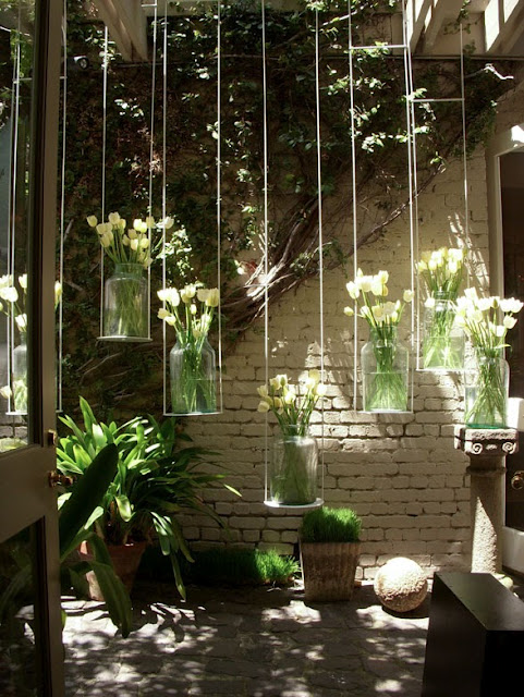 Garden Art Hanging Flower Vase Diy Yard Innovations Followpics