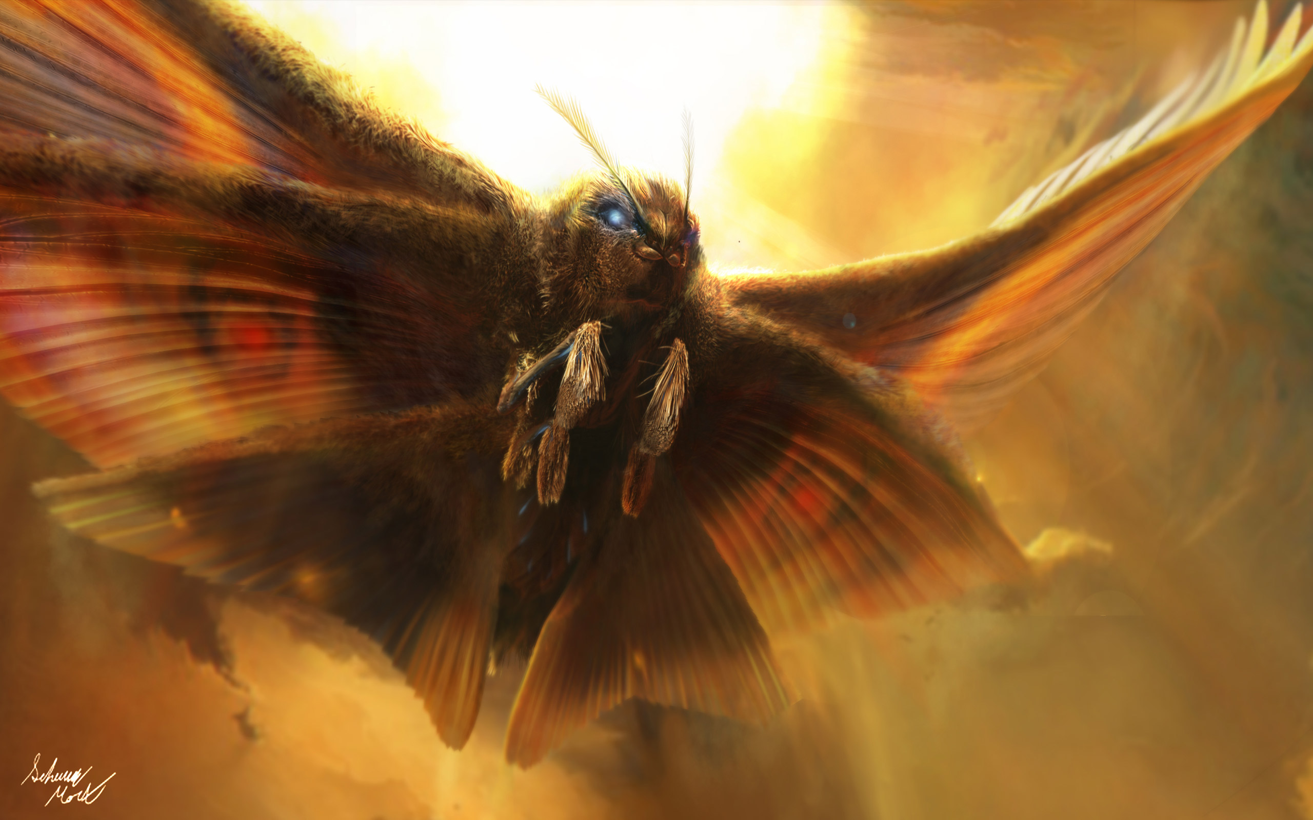 Godzilla Mothra Protector Of Earth Fabuloussavers Wallpaper