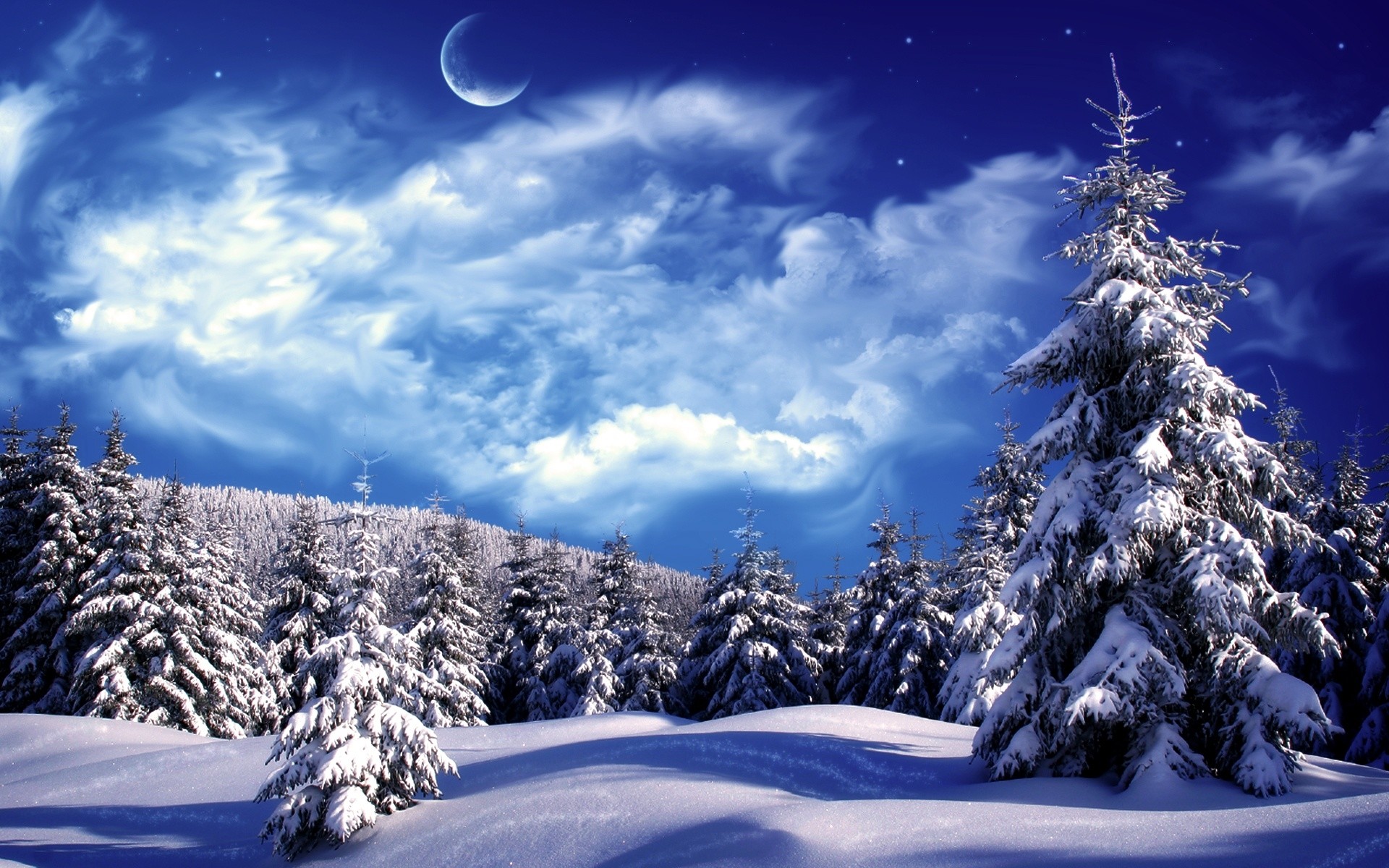 HD Wallpaper Winter Scene Image