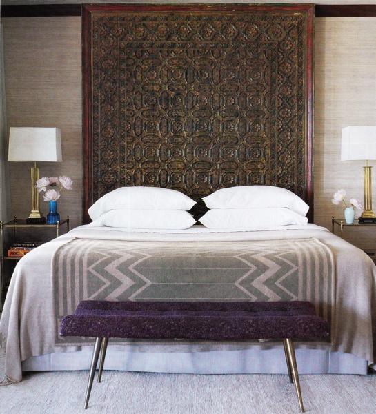 Violet Purple Gray Bedroom Moroccan Design With
