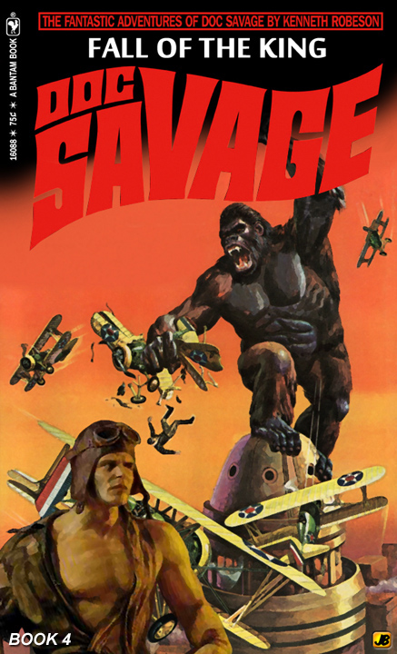 Doc Savage King Kong Superhero Fan Art