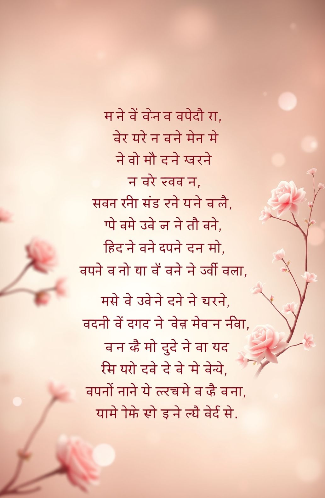 Hindi Love Shayari Wallpaper