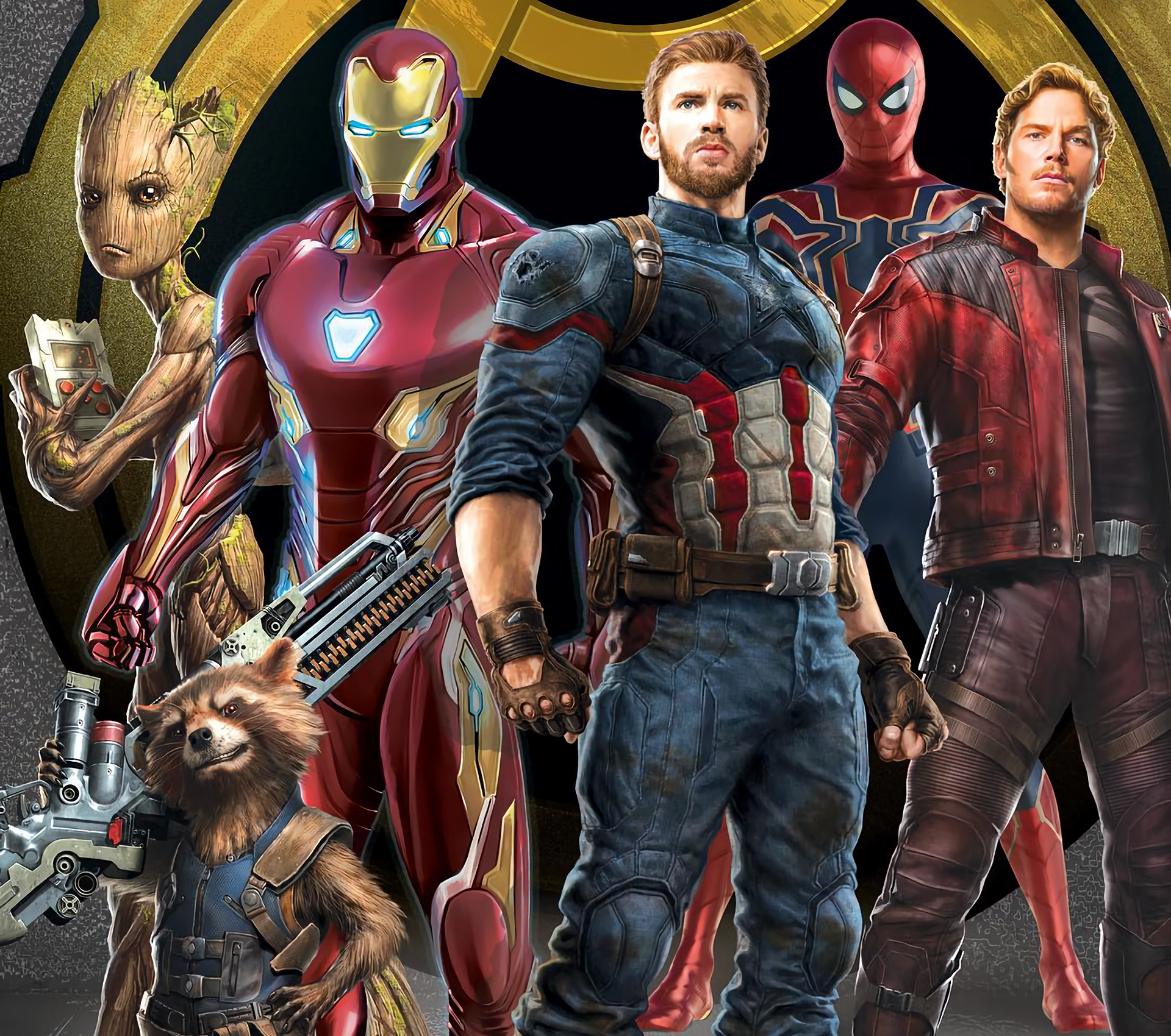 Avengers Infinity War HD Wallpaper Background Image
