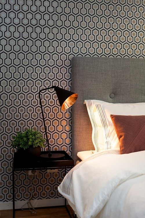 Love This Wallpaper Cole Son Hicks Hexagon Contemporary Restyled