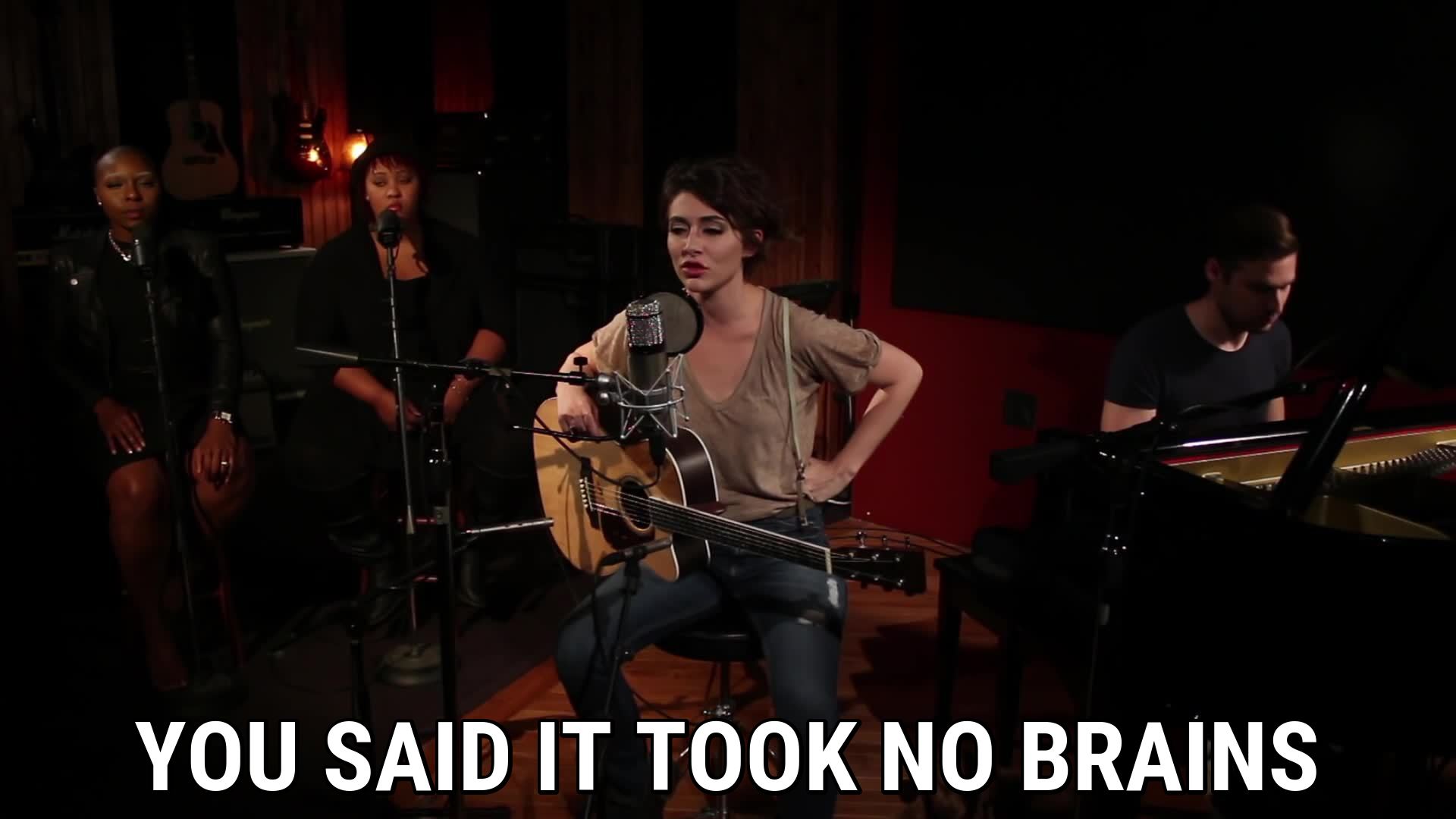 Didn T Know You Acoustic Version Lyrics Karmin Song In Image