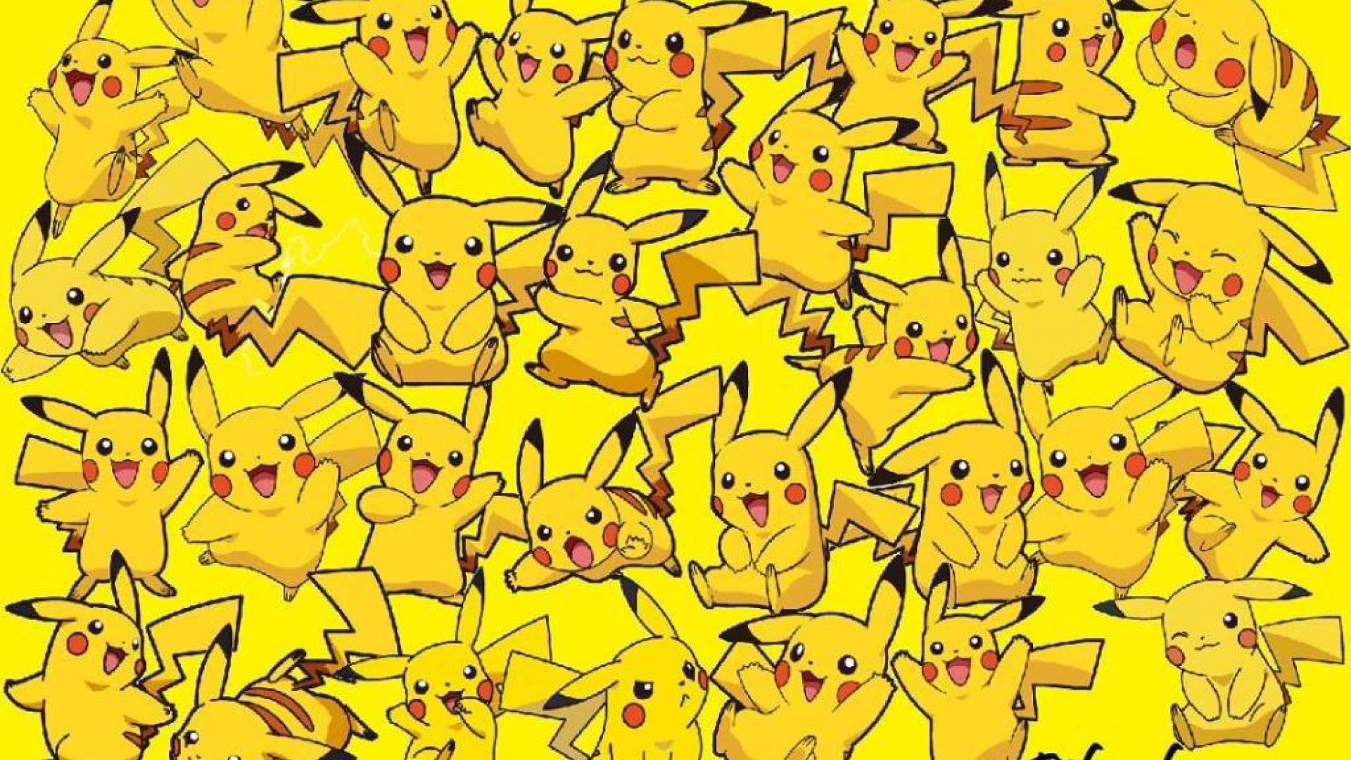 Multi Pikachu Wallpaper HD