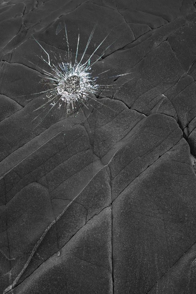 Broken Screen Sn16 iPhone Wallpaper Background And Themes