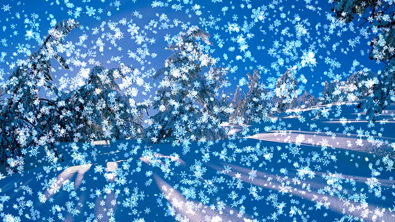 Animated Wallpaper Snowy Desktop 3d