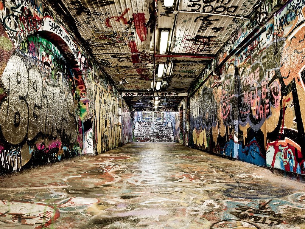 Graffiti Hip Hop Rap Culture Street Art Tunnel